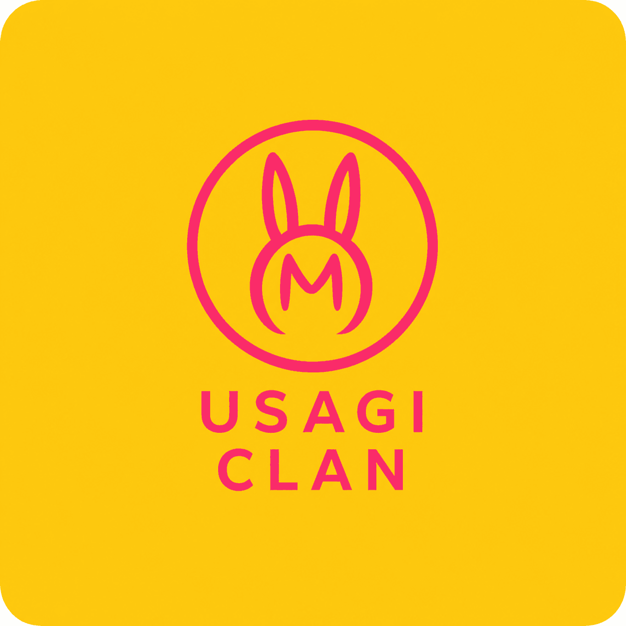 Usagi Clan yellow logo